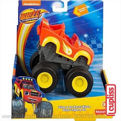 Fisher Price Nickelodeon CGK22 Blaze Slame n Go Racer Blaze