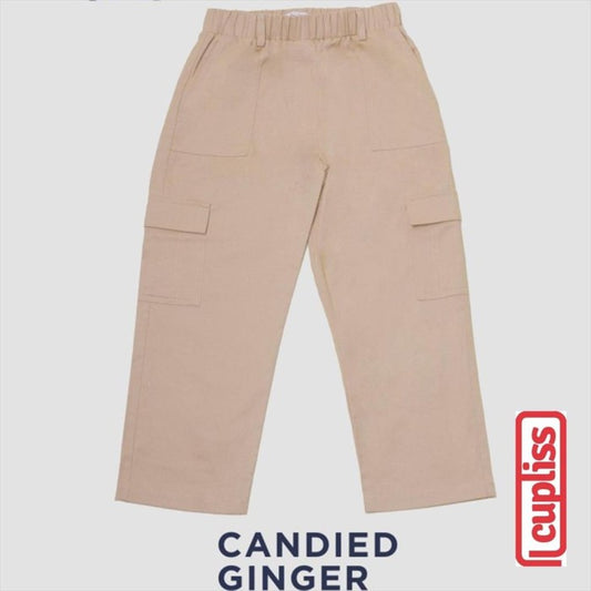 Kyds Long Cargo Pants Jungle Trekker Candied Ginger Celana