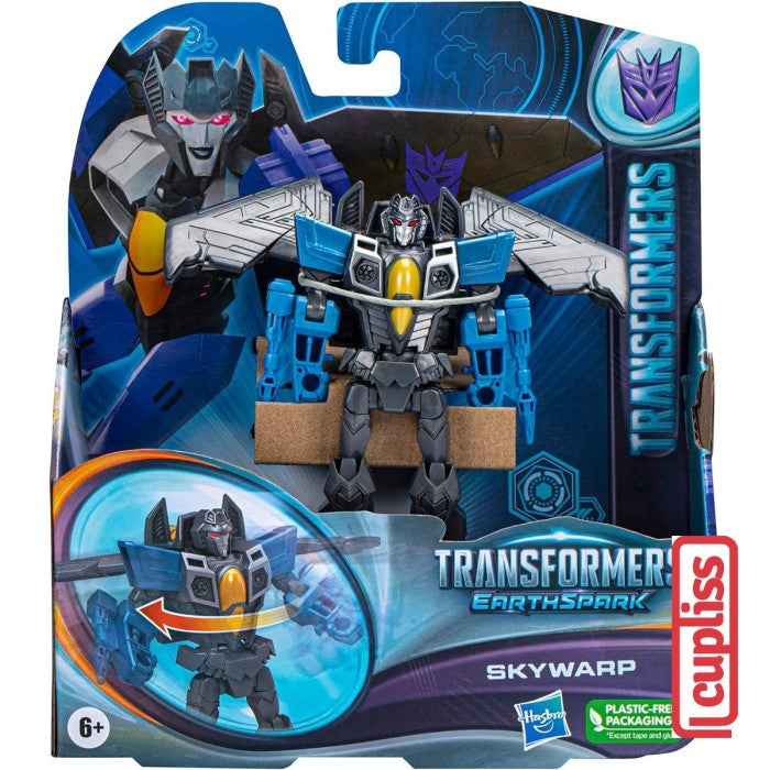 Hasbro Transformers F6727 Skywarp Warrior Class Earthspark