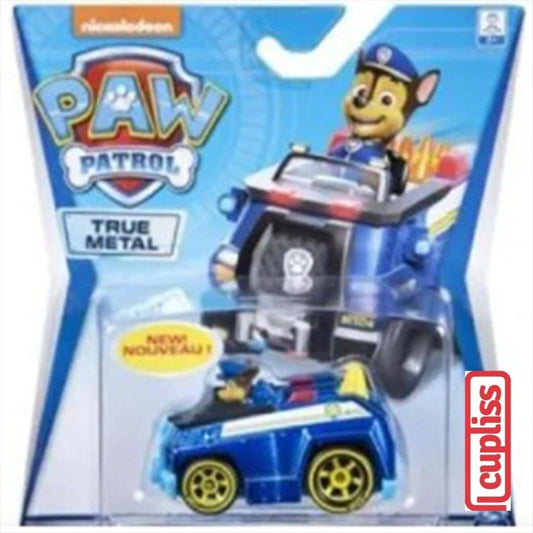 Paw Patrol True Metal 6054503 Chase 2 Collectible Die Cast Vehicle