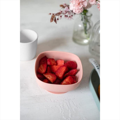 BEABA Silicone Suction Bowl 124281 Pink Tempat Makan Anak