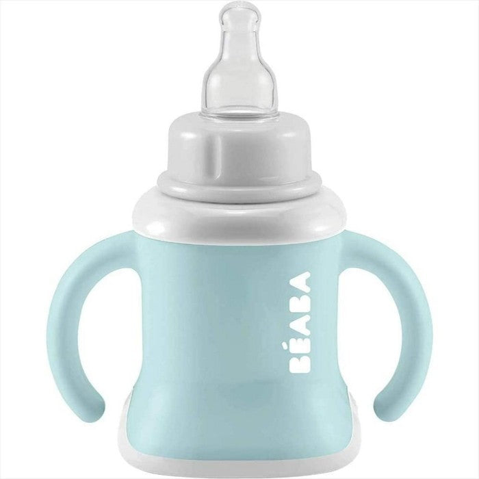BEABA 3in1 Training Cup Evoluclip Airy Green Evolutive