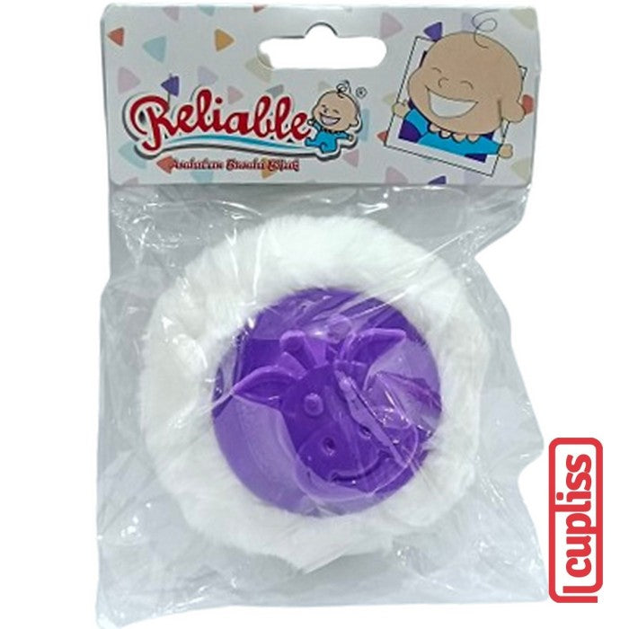 Reliable Tepukan Gagang Sponge Bedak Bulu Halus 8830