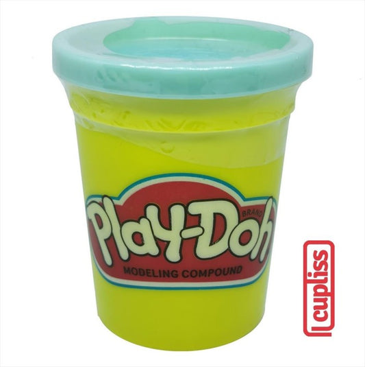 Play Doh Dough Can 4 OZ Light Blue Green 112 Gr PlayDoh Original