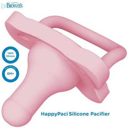 Dr Brown HappyPaci Silicone Pacifier 1pcs Dot Newborn