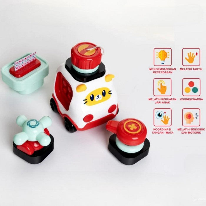 IQANGEL Creative Training Blocks Set Mainan Edukasi Bayi IQ Angel