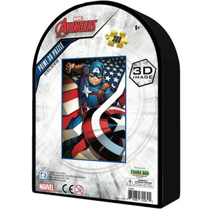 Prime 3D 35584 Captain America Puzzle 300 pcs