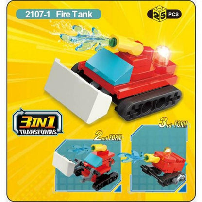 QMAN Fire Swat 3in1 Fire Tank 2107-1