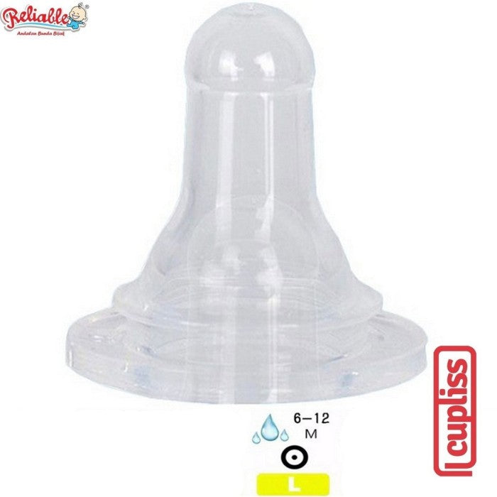 Reliable Dot Botol Susu Bayi Silicone Ekonomis 1 pcs 8823