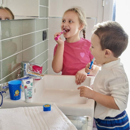 CHICCO Toothpaste No Fluoride 50ml Pasta Gigi Strawberry Odol Stroberi 50 ml 02321