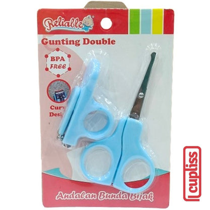 Reliable Gunting Double 8812 Kuku Bayi Set