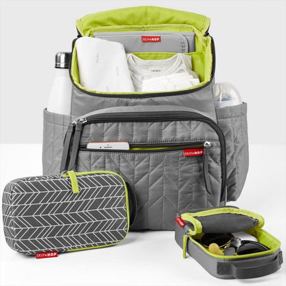 Skip Hop Forma Backpack Diaper 123562 Grey Tas Popok Bayi Skiphop
