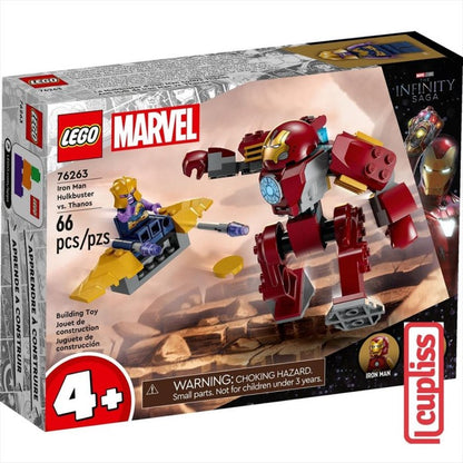 LEGO Superheroes 76263 Iron Man Hulkbuster vs Thanos