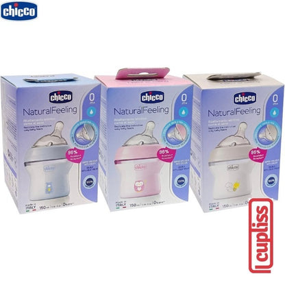 CHICCO Bottle Natural Feeling PP 0M+ 150 ml Botol Susu 150ml