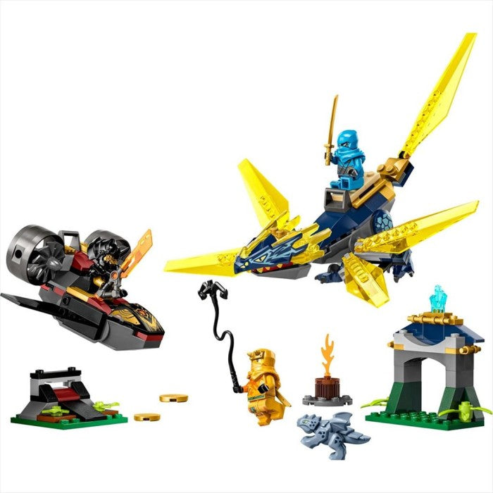 LEGO Ninjago 71798 Nya and Arin Baby Dragon Battle