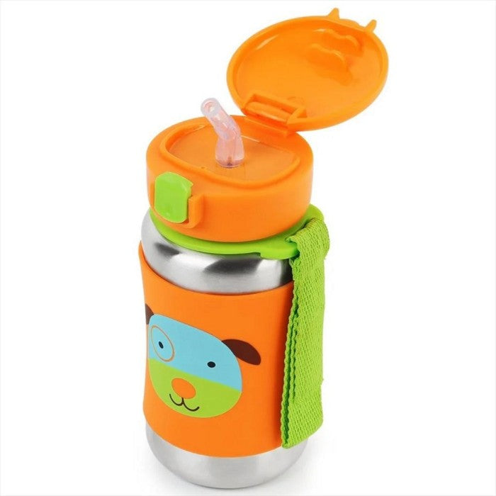 Skip Hop Zoo Stainless Straw Bottle 350 ml252515 Dog SkipHop
