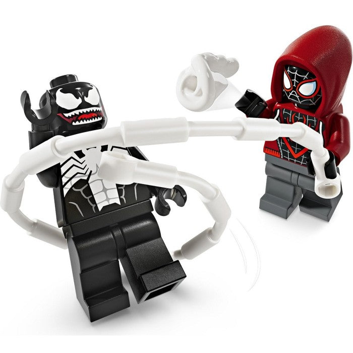 LEGO Superheroes 76276 Venom Mech Armor vs Miles Morales