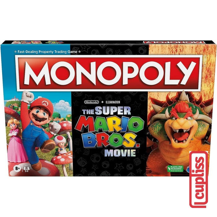 Hasbro Board Game F6818 Monopoly Super Mario Movie Permainan Papan