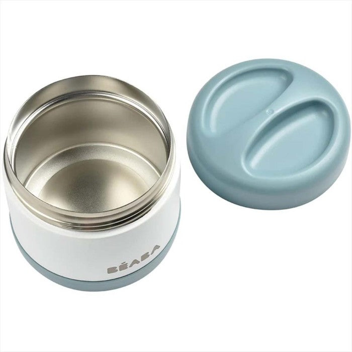 BEABA Thermo Portion 500ml Blue Food Jar 500 ml Stainless Steel