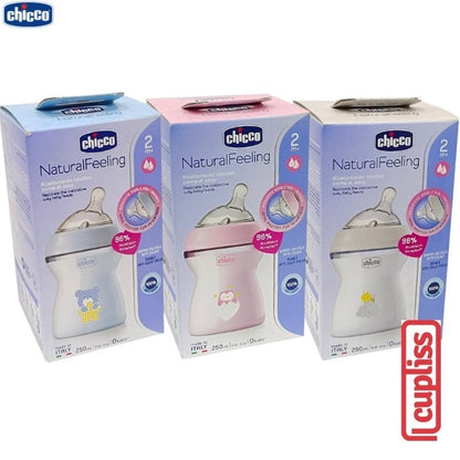 CHICCO Bottle Natural Feeling PP 2M+ 250 ml Botol Susu 250ml