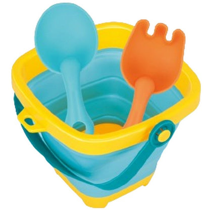 IQANGEL Foldaway Beach Bucket Set IQ0261 Mainan Ember Cetakan Pasir Anak IQ Angel