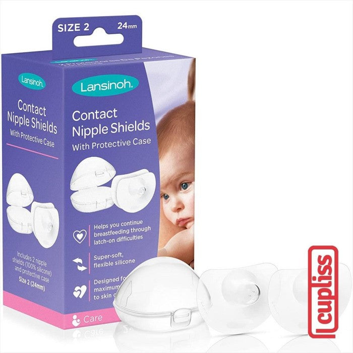 LANSINOH Nipple Shields Shield Contact 24 mm