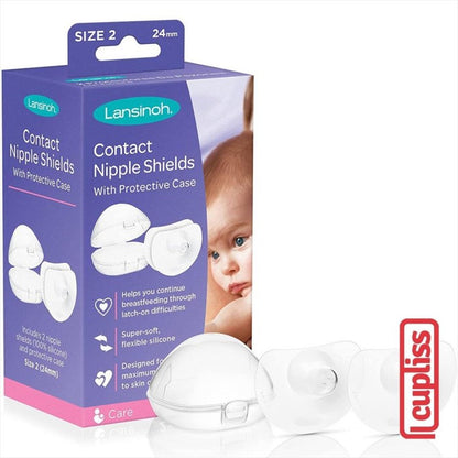 LANSINOH Nipple Shields Shield Contact 24 mm