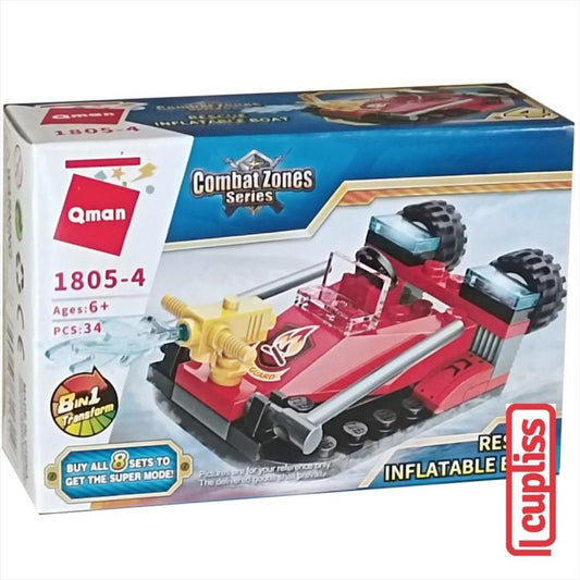 QMAN 1805-4 Combat Zones Rescue Inflatable Boat