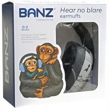 BANZ Baby Earmuffs Graffiti 0 - 2 years Penutup Telinga Bayi