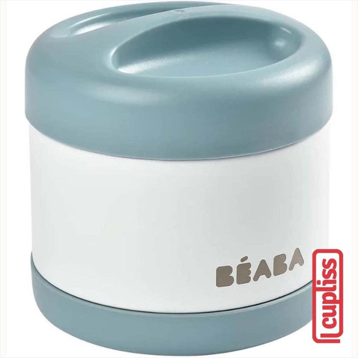 BEABA Thermo Portion 500ml Blue Food Jar 500 ml Stainless Steel