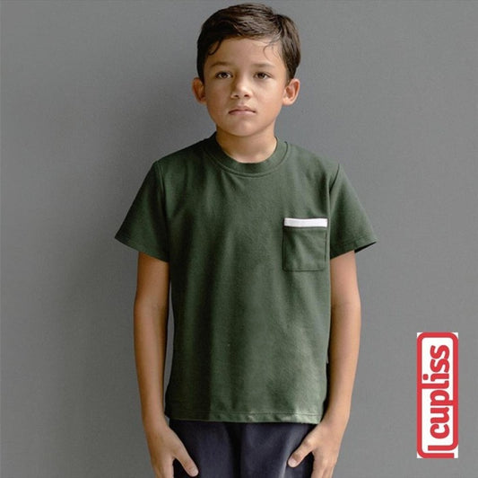 Kyds Basic Polo Shirt Army Kaos Polo Anak