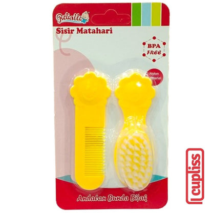 Reliable Sisir Matahari 8839 Bulu Halus Rambut Bayi