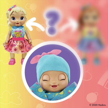 BLONDE BABY ALIVE Grows Up Boneka Tumbuh Grow 3 in 1 Hasbro E8199
