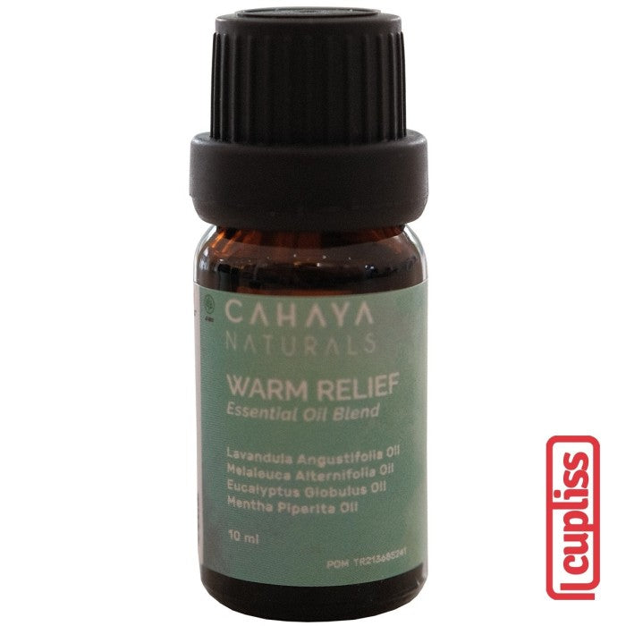Cahaya Naturals Warm Relief Cold and Flu 10ml Essential Oil 10 ml