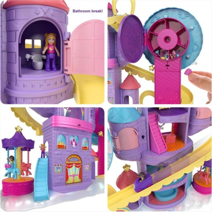 Polly Pocket GYK44 Rainbow Funland Theme Park