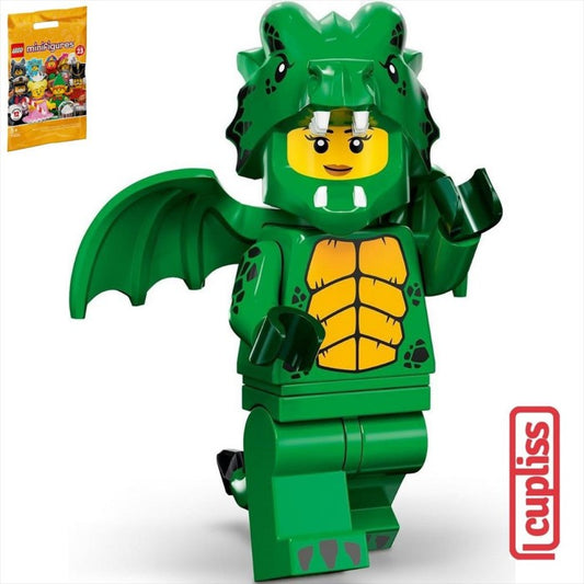 sealed - Green Dragon Costume Suit LEGO 71034 Minifigure 23 no 12