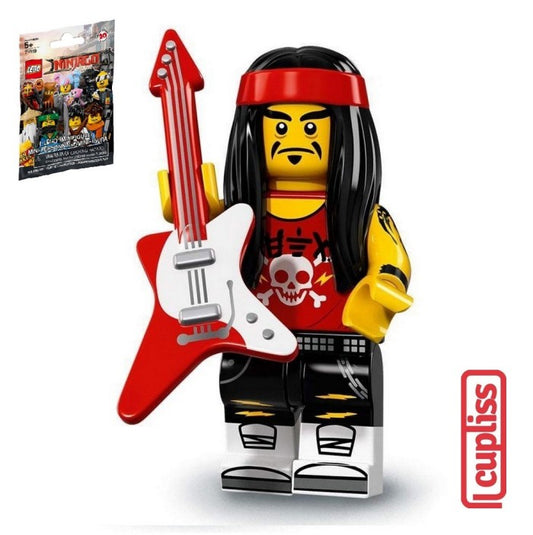 sealed - Gong Guitar Rocker LEGO 71019 Minifigure Ninjago Movie no 17