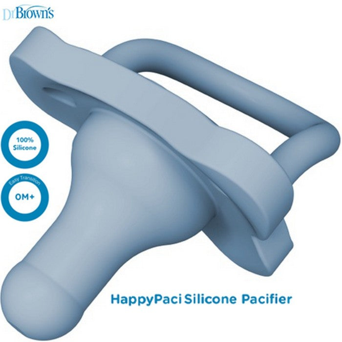 Dr Brown HappyPaci Silicone Pacifier 1pcs Dot Newborn