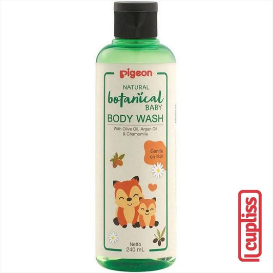 PIGEON Botanical Baby 240ml Body Wash Sabun Bayi 240 ml