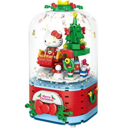 QMAN Keeppley Hello Kitty Christmas Music Box DZ0205