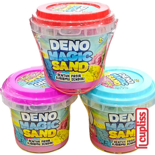Deno Magic Sand 350g Kreasi Pasir Ajaib Mainan Anak DN7525