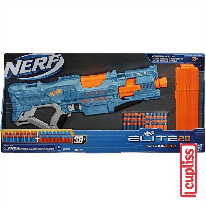 NERF Elite 2.0 Turbine CS-18 Motorized Hasbro E9482