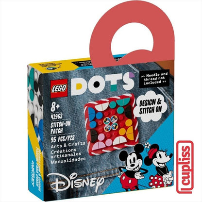 LEGO Dots 41963 Mickey and Minnie Mouse Stitch on Patch