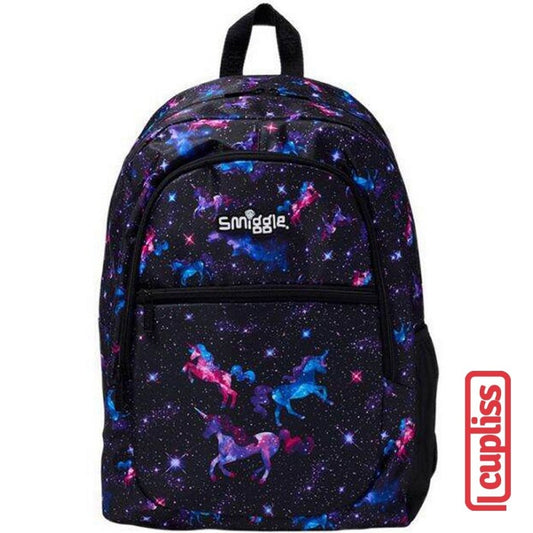 SMIGGLE Backpack Bag 444548 Wonder World Classic Lite Tas Ransel Anak Black