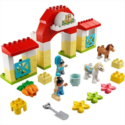 BAD BOX LEGO Duplo 10951 Horse Stable and Pony Care