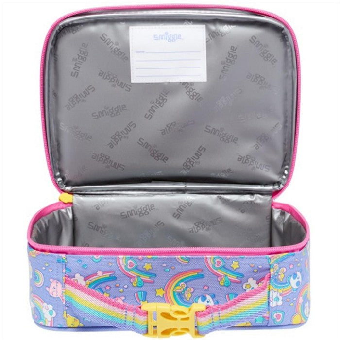 SMIGGLE Lunch Box 445959 La La Teeny Tiny Square Lilac Lunchbox