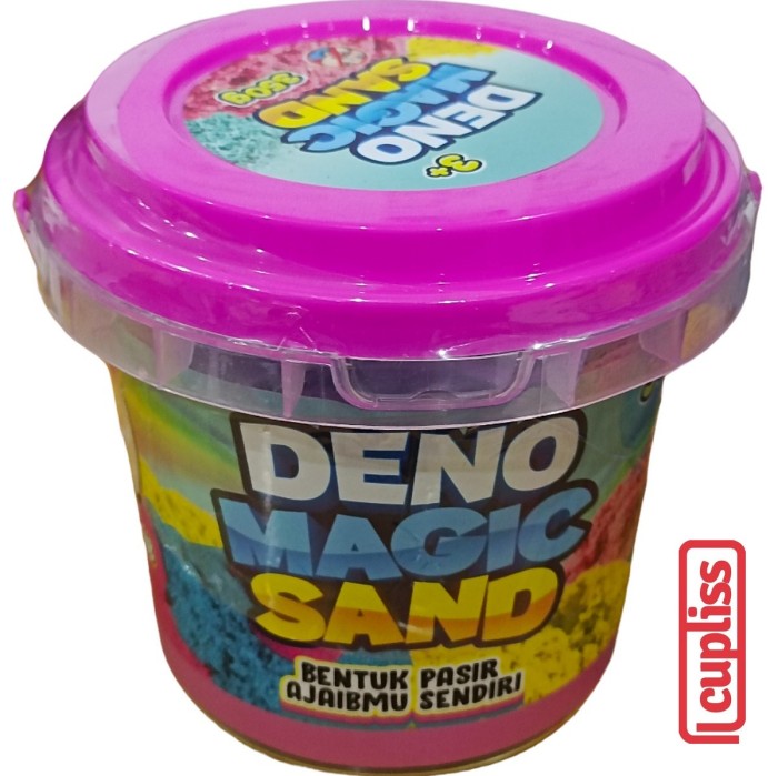 Deno Magic Sand 350g Kreasi Pasir Ajaib Mainan Anak DN7525