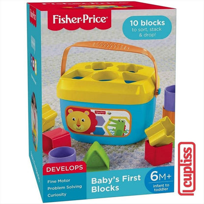 Fisher Price FFC84 Baby First Block Toys Mainan Bayi Anak