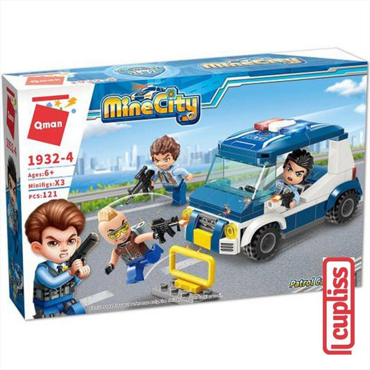 QMAN MineCity Patrol Car Sortie Police Line 1932-4