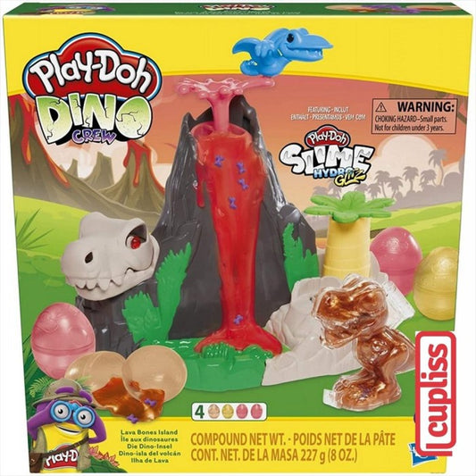 Play Doh Dino Crew Lava Bones Island Hasbro F1500 Playdoh